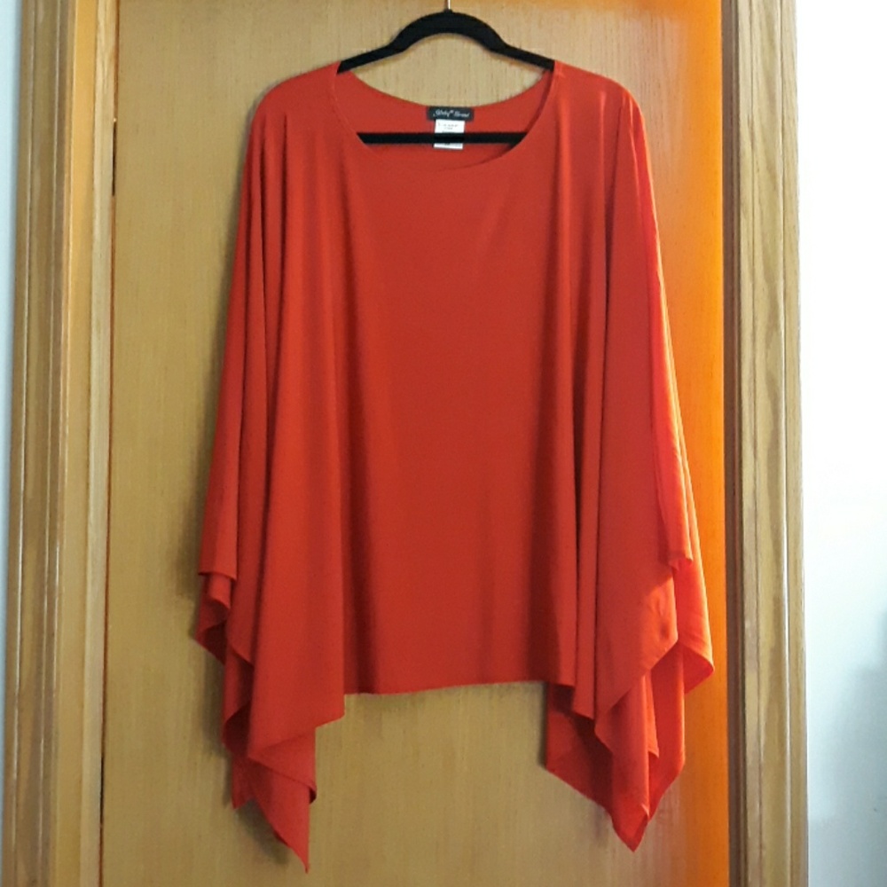 Slinky Brand Red Poncho